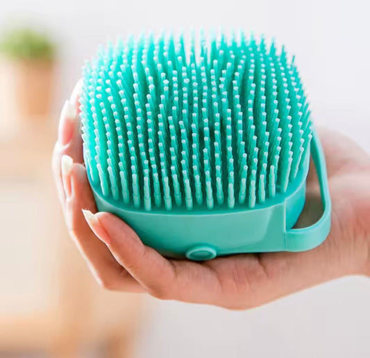 Pet Bath & Massage Silicone Brush