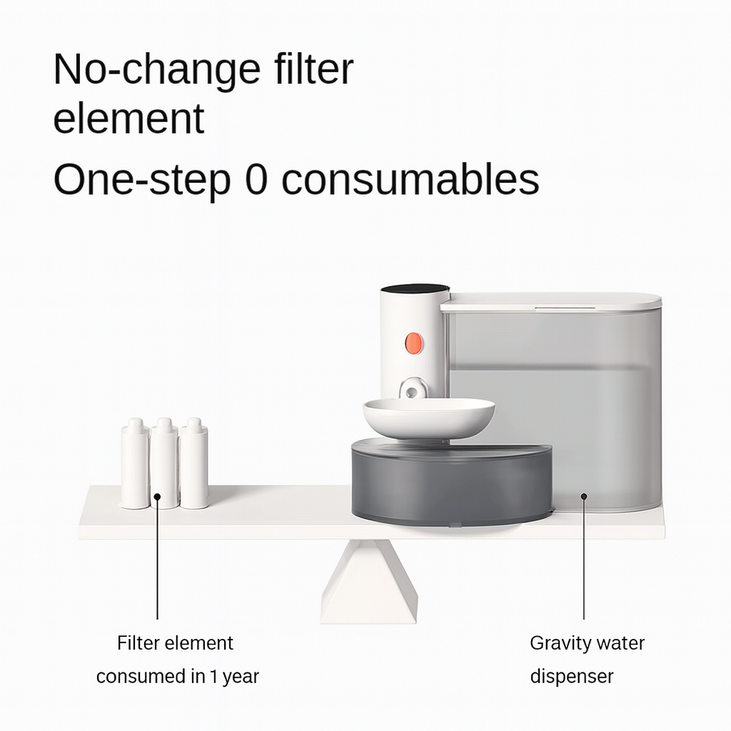 Automatic Cat Water Fountain (Unplugged)