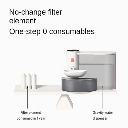 Automatic Cat Water Fountain (Unplugged)