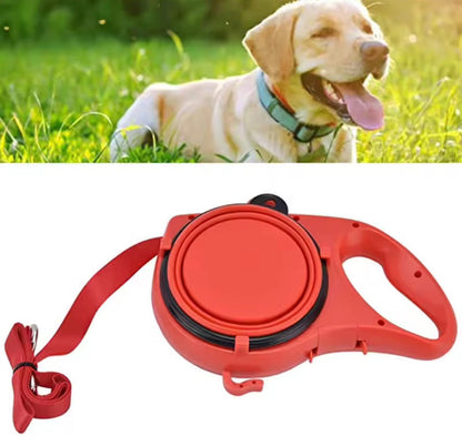 3-in-1 Dog Leash with Water Bottle & Waste Bags