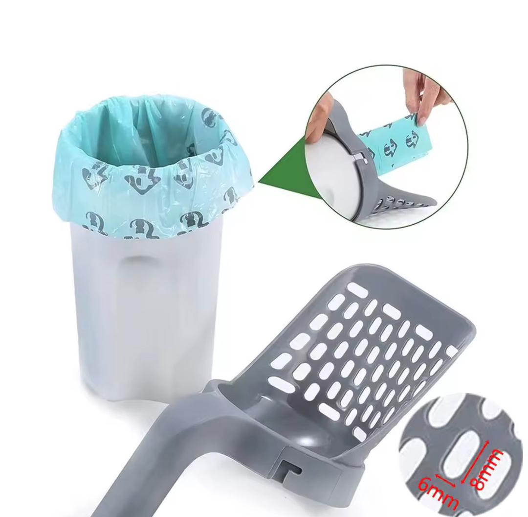 Cat Litter Scoop with Built-In Filter