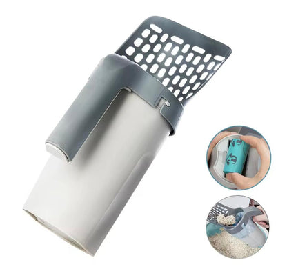 Cat Litter Scoop with Built-In Filter