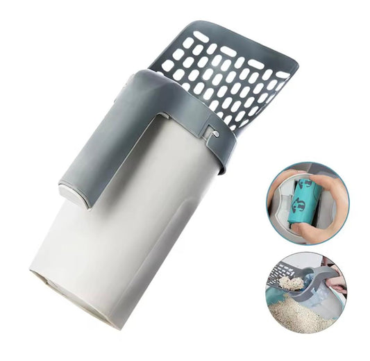 Cat Litter Scoop with Built-In Filter