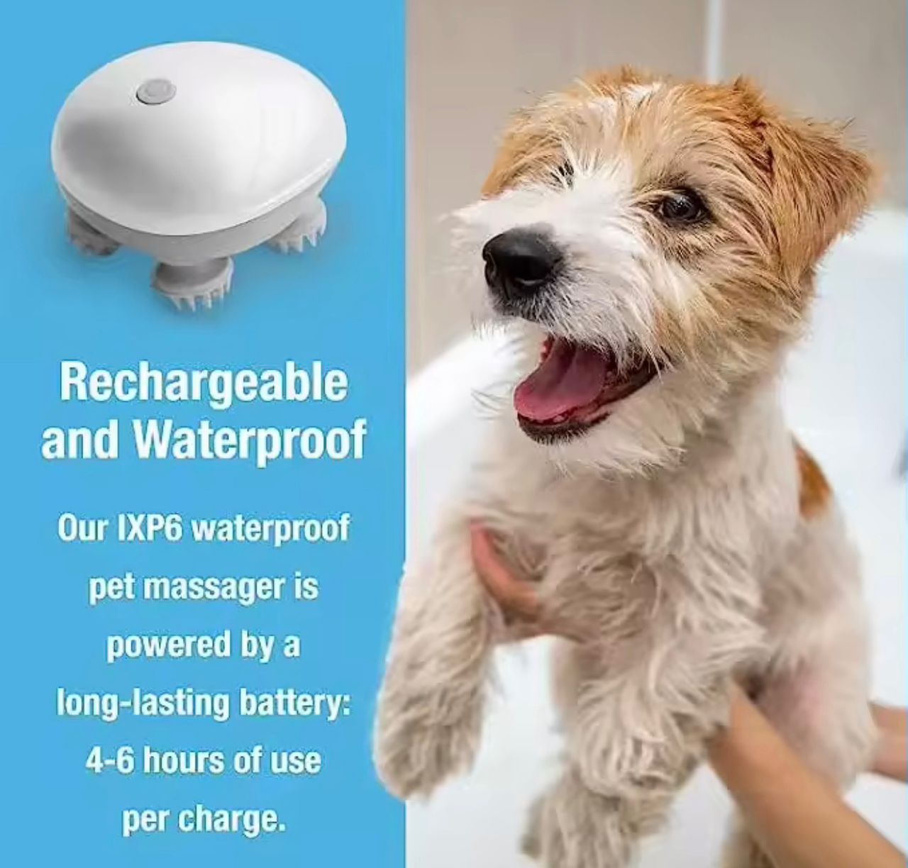 Electric Pet Head & Body Massager