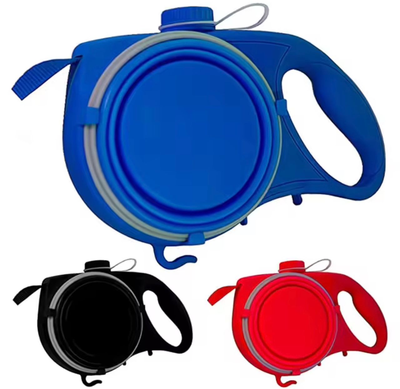 3-in-1 Dog Leash with Water Bottle & Waste Bags