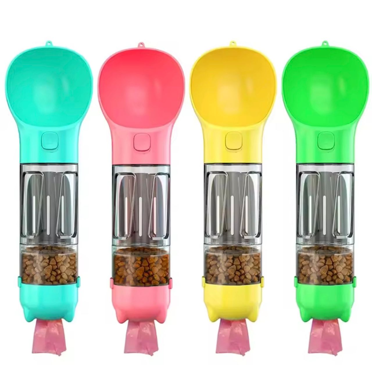 3-in-1 Portable Pet Water & Food Bottle (500ml)