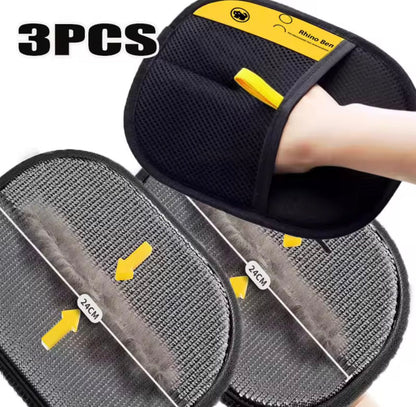 Double-Sided Pet Grooming & Hair Removal Gloves