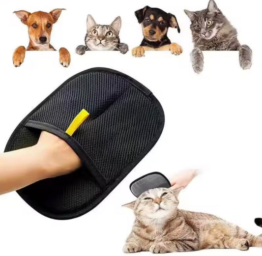 Double-Sided Pet Grooming & Hair Removal Gloves